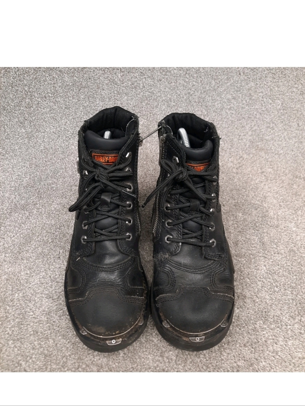 Harley Davidson Boots Size 9 - Picture 3 of 4